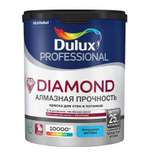 Dulux Diamond Matt / Дюлакс Даймонд Мат матовая износостойкая краска для стен и потолков 4.5л