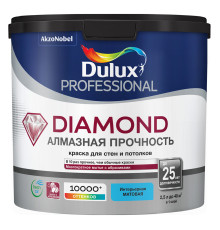 Dulux Diamond Matt / Дюлакс Даймонд Мат матовая износостойкая краска для стен и потолков 2.5л