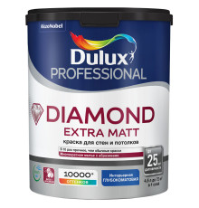 Dulux Diamond Extra Matt / Дулюкс Даймонд Экстра Мат глубоко матовая износостойкая краска 4.5 л