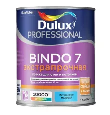 Dulux Prof Bindo 7 New 2018 / Дулюкс Биндо 7 матовая краска для стен и потолков 0,9 л