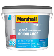 Marshall Export 2 / Маршал Экспорт 2 Моющаяся глубокоматовая краска интерьерная, база BC 