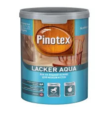 Pinotex Lacker Aqua 10 / Пинотекс Аква Лак на водной основе для стен и мебели матовый 1л