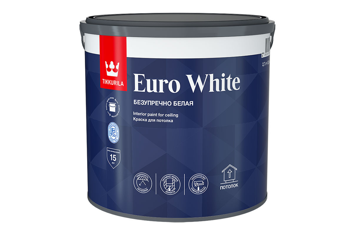 Euro 7 tikkurila для потолка. Тиккурила евро смарт 2 9л. Тиккурила евро 7 белая. Тиккурила краска для потолка. Tikkurila белый.