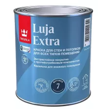 Tikkurila Luja Extra 7 / Тиккурила Луя Экстра 7 матовая краска для влажных помещений 0,9