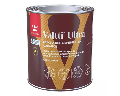 Tikkurila Valtti Ultra краска для деревянных фасадов матовая