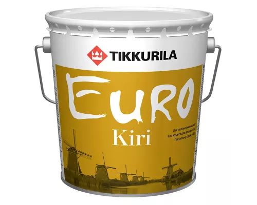 Tikkurila Euro Kiri / Тиккурила Евро Кири лак паркетный глянцевый
